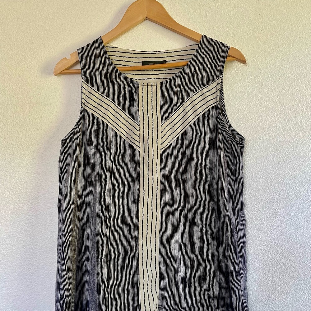 THML Black and White Striped Top